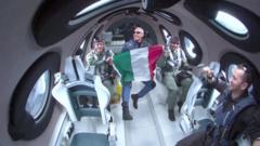 Italijani osvojili svemir na prvom komercijalnom letu kompanije Vidržin Galaktik