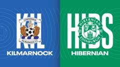 Scottish Premiership: Kilmarnock v Hibernian