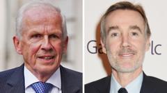 Ex-Post Office bosses Cook and Crozier appearing at inquiry