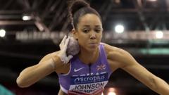 Watch: UK Indoor Championships - Johnson-Thompson in shot put final