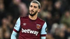 Lyon blame West Ham as Benrahma move collapses