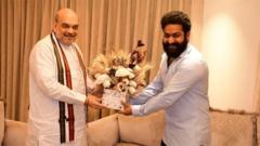 అమిత్ షాతో జూనియర్ ఎన్టీఆర్