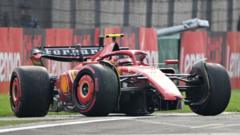 Chinese GP qualifying: Sainz through to shootout despite crash