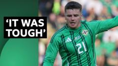 Watch: Hale reflects on 'tough' Northern Ireland debut