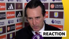 Emery thankful for ‘amazing’ Duran goal