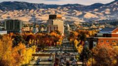 Os preços dos imóveis aumentaram à medida que trabalhadores remotos chegavam à cidade de Boise, no Estado norte-americano de Idaho, com enormes impactos para os moradores locais
