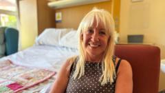 Hospice cuddle beds help families share final moments