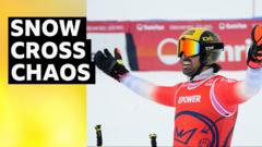 Last man standing - Regez wins chaotic snow cross final