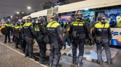 Four given jail terms for Amsterdam violence against football fans