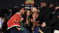 Garcia misses weight but Haney bout will go ahead