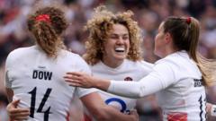 Watch Women's Six Nations: England score 14 tries v Ireland - reaction