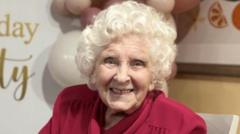 Veg and chocolate are key to life, says 104-year-old Betty