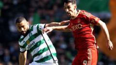 Watch: Scottish Cup - Kuhn slots Celtic level against Aberdeen