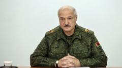 President Alexander Lukashenko told his officials to prepare forces on the border with Poland