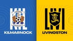Scottish Premiership: Kilmarnock v Livingston