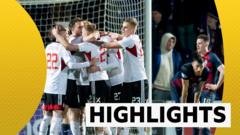 Highlights: Ross County 0-1 Aberdeen