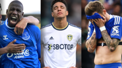 Leicester & Leeds relegated as Everton survive - reaction