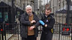 Couple fined over Downing Street fake blood
