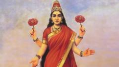 లక్ష్మీదేవి, రాజా రవివర్మ