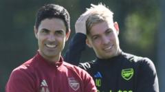Smith Rowe set for Gunners return at PSV