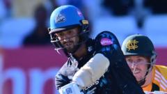 Somerset and Worcestershire win again in T20 Blast
