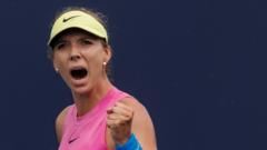 Boulter through in Miami as teenage opponent retires