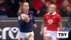 Grisez goes 'coast to coast' to score 95m try for France