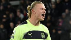 Haaland penalty earns Man City win at Palace