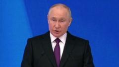 We have got the initiative in Ukraine war, claims Putin in major speech