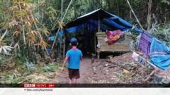 ဘေးလွတ်ရာ ရှောင်ပြေးရတဲ့ ကလေးသူငယ် ၅ သိန်းကျော်လာ
