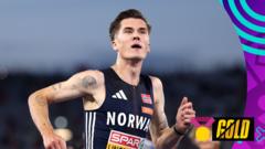 'Genius' Ingebrigtsen surges late to win European 5,000m gold after injury