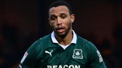Galloway among nine released by Plymouth Argyle