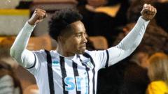 Dunfermline shock Championship leaders Dundee Utd