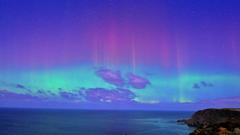 Northern Lights shimmer over Scotland in stunning photos