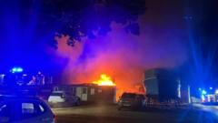 Neighbours saved boatyard from major fire damage