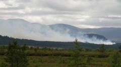Police declare 'major incident' over Cairngorms wildfire