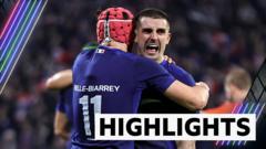 Late penalty gives France win over England in thriller