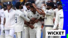 Is India Celebrating as Stokes Falls Just Before Lunch?