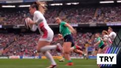 ‘Who can catch her?’ Breach scores brilliant solo try for England