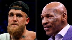 Mike Tyson confirms boxing match with Jake Paul will be an exhibition bout