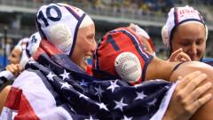 USA defend women’s water polo gold