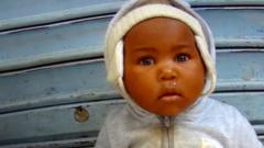 肯尼亚内罗毕一名5个月大的被拐女婴