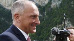 Prime minister of Liechtenstein Adrian Hasler