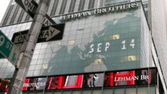Prédio do banco Lehman Brothers, em Nova York