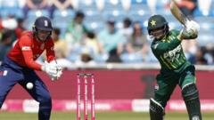 Pakistan start well in pursuit of 177 against England