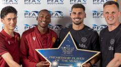 Hearts and Motherwell stars dominate PFA Scotland top player nominees