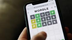 Wordle on a phone