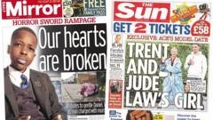 The Papers: 'Our hearts are broken' over schoolboy's death