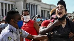 A man is arrested in Cuba