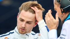 Williams replace Sargeant with F2 driver Colapinto